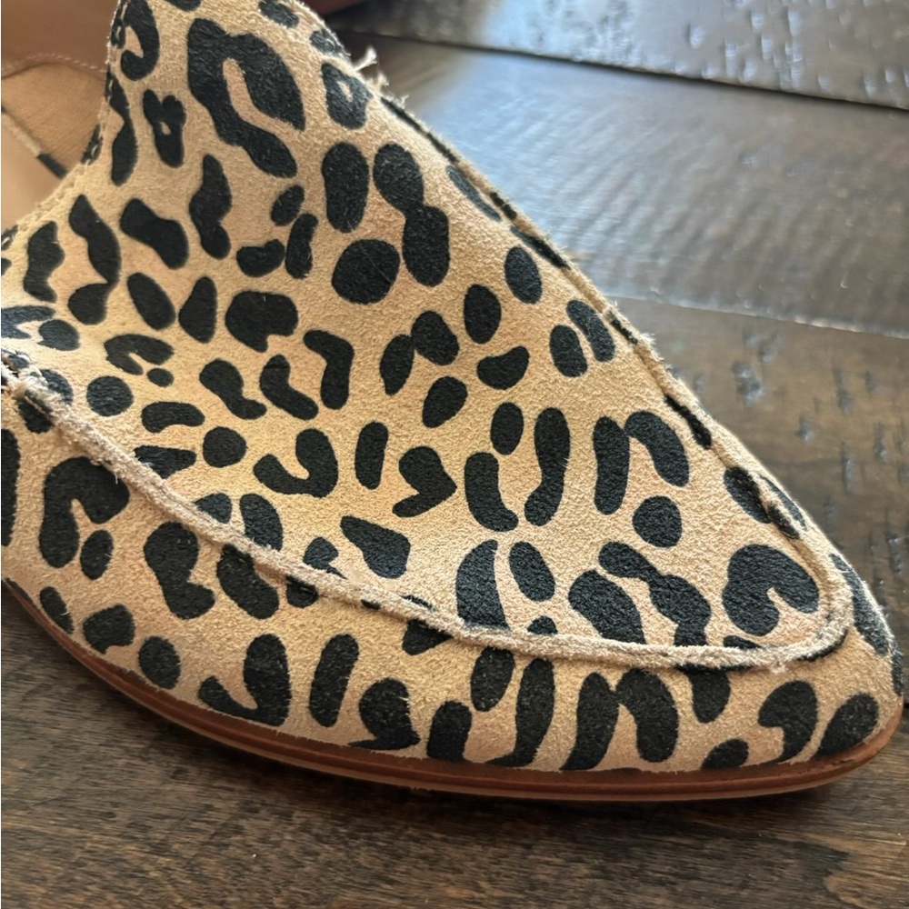 Treasure & Bond Animal Cheetah Print Mules Slippers  8.5 - Picture 5 of 7